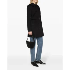 Burberry Frakker*Kensington Trenchcoat Sort