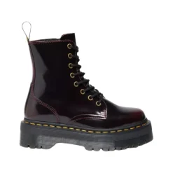 Dr. Martens Støvler*Kirsebær Arcadia Jadon Læderstøvle Rød