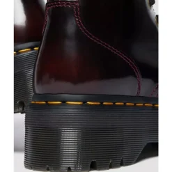 Dr. Martens Støvler*Kirsebær Arcadia Jadon Læderstøvle Rød