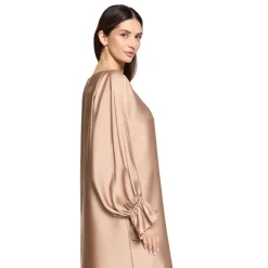 Betty Barclay Kjoler*Kjole i midi-længde med flæseærmer Beige