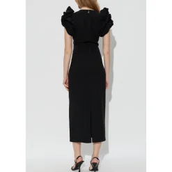 ROTATE Birger Christensen Kjoler*Kjole med pufærmer Sort