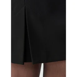 Elinette Nederdele*Klassisk blyantsnederdel med slidse Sort