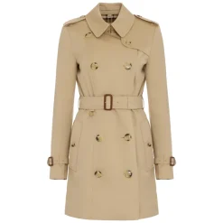 Burberry Frakker*Klassisk Bomuld Trenchcoat Beige
