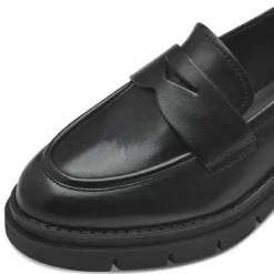 Tamaris Loafers*Klassisk Læder Loafer Sort