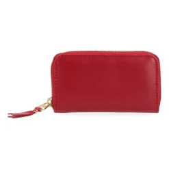 Comme des Garçons Punge & Kortholder*Klassisk læderpung Rød