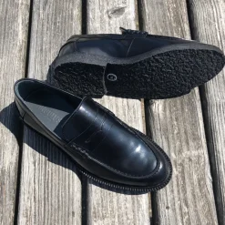 Angulus Loafers*Klassisk Loafer Sko Sort