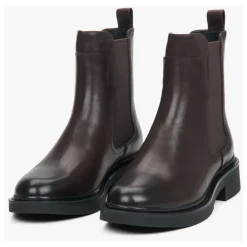 Estro Chelsea Boots*Klassiske Chelsea Støvler med Let Isolering Brun