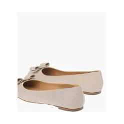 Ferragamo Ballerina Sko*Klassiske Slip-On Ballerina Sko Grå