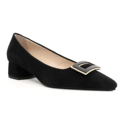 Sergio Moretti Pumps|Stiletter*Klassiske e Mid Hæl Pumps Sort