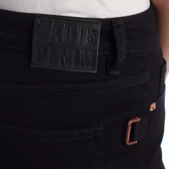 Zadig & Voltaire Jeans*Klassiske Straight Leg Denim Bukser Sort