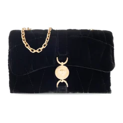 Versace Clutch*Kleio Quilted Mini Clutch Sort