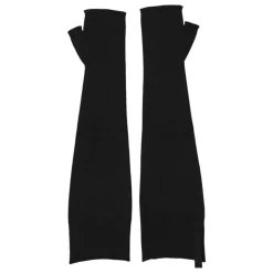 Dolce & Gabbana Handsker*Knitted Fingerless Gloves Sort