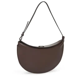 Jacquemus Skuldertasker*Konvertibel læder skuldertaske i midnats Brun