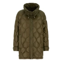 Moncler Jakker*Kort Parka Jakke Grøn