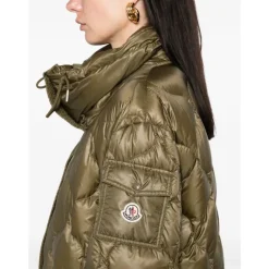 Moncler Jakker*Kort Parka Jakke Grøn