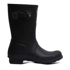 Hunter Støvler*Kort Regnstøvle Mat Finish Sort