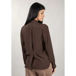 Seventy Bluser & Skjorter*Kortærmet Bluse Brun