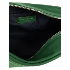 Tory Burch Toilettasker*Kosmetiktaske med Logo Grøn