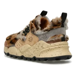 Flower Mountain Sneakers*Kotetsu Sneakers Brun