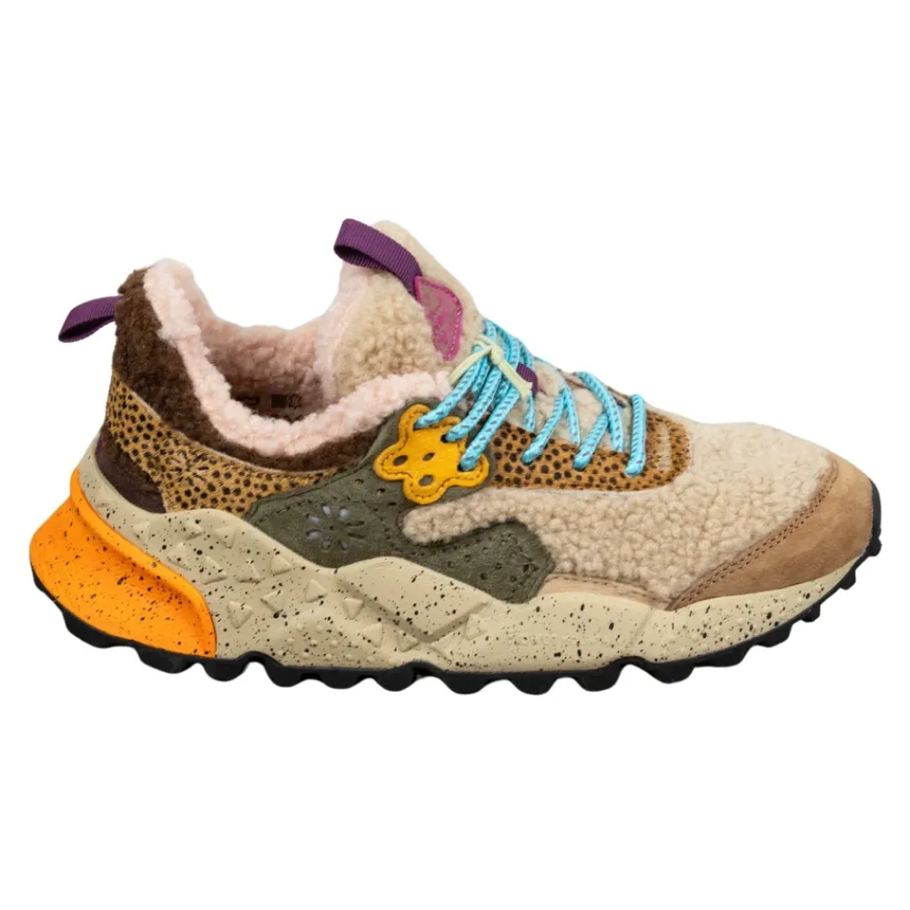 Flower Mountain Sneakers*Kotetsu Suede Teddy Multifarvet