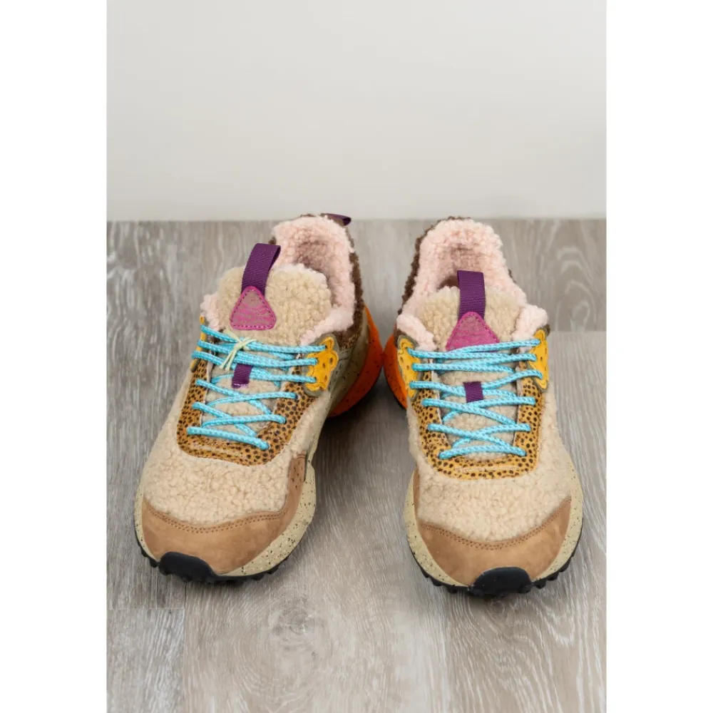 Flower Mountain Sneakers*Kotetsu Suede Teddy Multifarvet