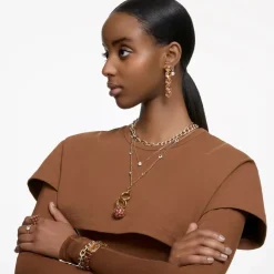 Swarovski Smykker*Kvinders Vedhæng Hvid dlegering Lag STILLA 5636703 Gul