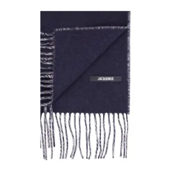 Jacquemus Tørklæder*L Echarpe Blå