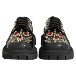 Dolce & Gabbana Snøresko*Lace-Up Derby Sko Sort