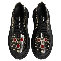 Dolce & Gabbana Snøresko*Lace-Up Derby Sko Sort