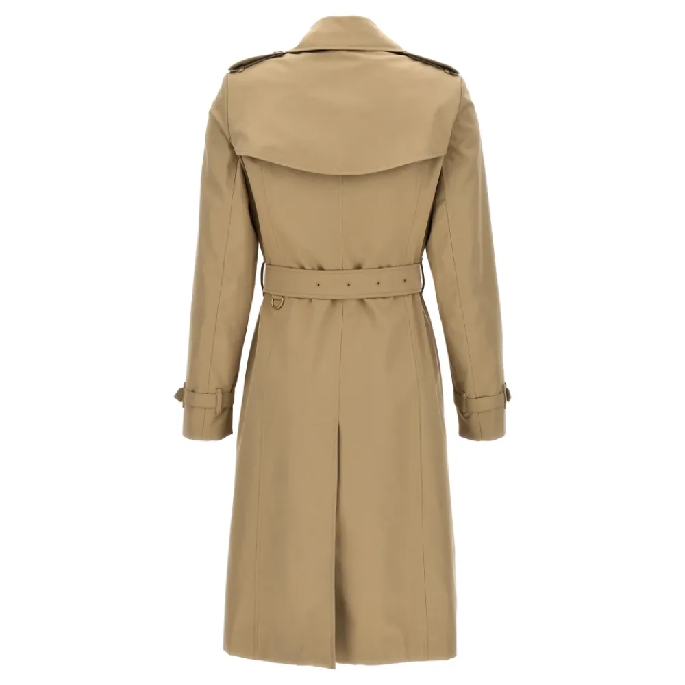 Burberry Frakker*Lang Chelsea Heritage Trenchcoat Beige