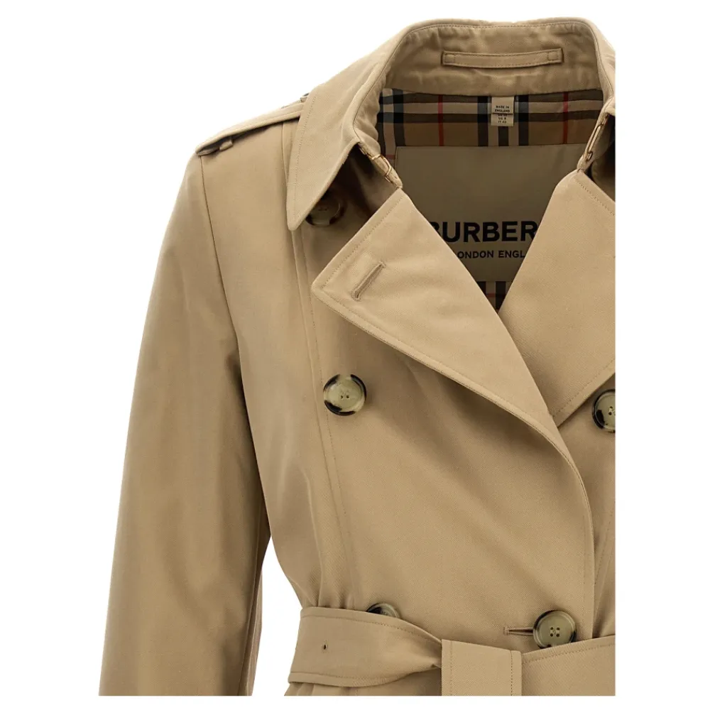 Burberry Frakker*Lang Chelsea Heritage Trenchcoat Beige
