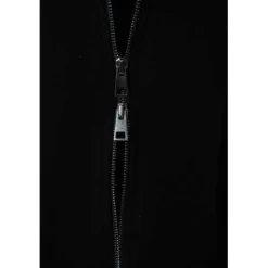 La Haine Inside Us Frakker*Lang Frakke med Lynlås Sort