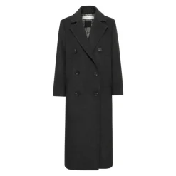 InWear Frakker*Lang Frakke Mørke Melange Grå