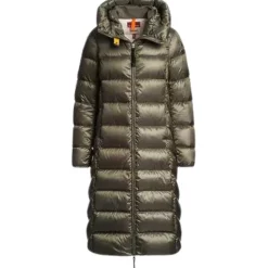 Parajumpers Jakker*Lang Hættetrøje Leah Oliven Grå Grøn