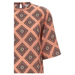 Alberto Biani Kjoler*Lang Kjole Pink