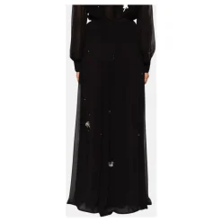 Forte Forte Nederdele*Lang nederdel med elastisk talje Sort