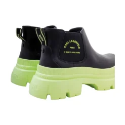 Karl Lagerfeld Chelsea Boots*Lave Chelsea Støvler Sort