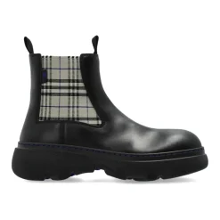 Burberry Chelsea Boots*Læder Chelsea Boots Creeper Sort