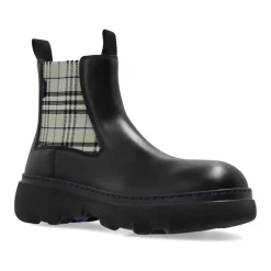 Burberry Chelsea Boots*Læder Chelsea Boots Creeper Sort