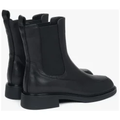 Estro Chelsea Boots*Læder Chelsea Støvle Sort
