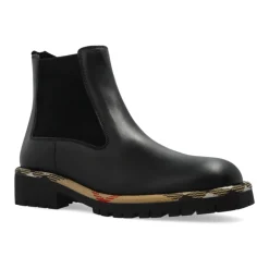 Burberry Chelsea Boots*Læder Chelsea støvler Sort