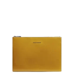 Piquadro Laptop Tasker*Læder iPad Pro 12.9 Clutch Gul