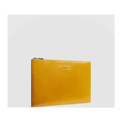 Piquadro Laptop Tasker*Læder iPad Pro 12.9 Clutch Gul