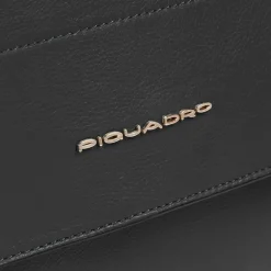 Piquadro Laptop Tasker*Læder Laptop Taske Sort