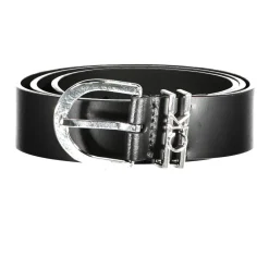 Calvin Klein Bælter*Læder Logo Bælte Sort