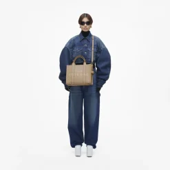 Marc Jacobs Indkøbstasker*Læder Medium Tote Bag Brun