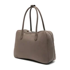 Emporio Armani Håndtasker*Læder skuldertaske Grå