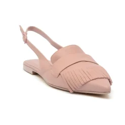 Pomme D'or Ballerina Sko*Læder Slingback Ballerinaer Pink