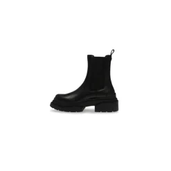 Steve Madden Chelsea Boots*Læder Slip-On Ankelstøvle Sort