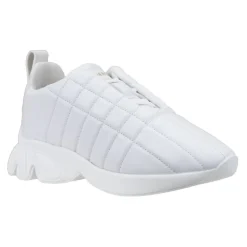 Burberry Sneakers*Læder Snøresko Hvid